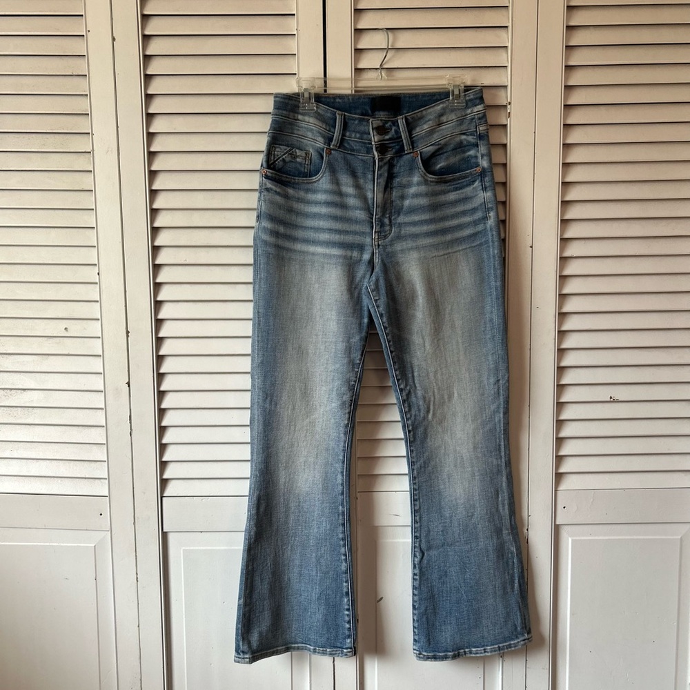 COPY - Buckle Black Flare Jeans